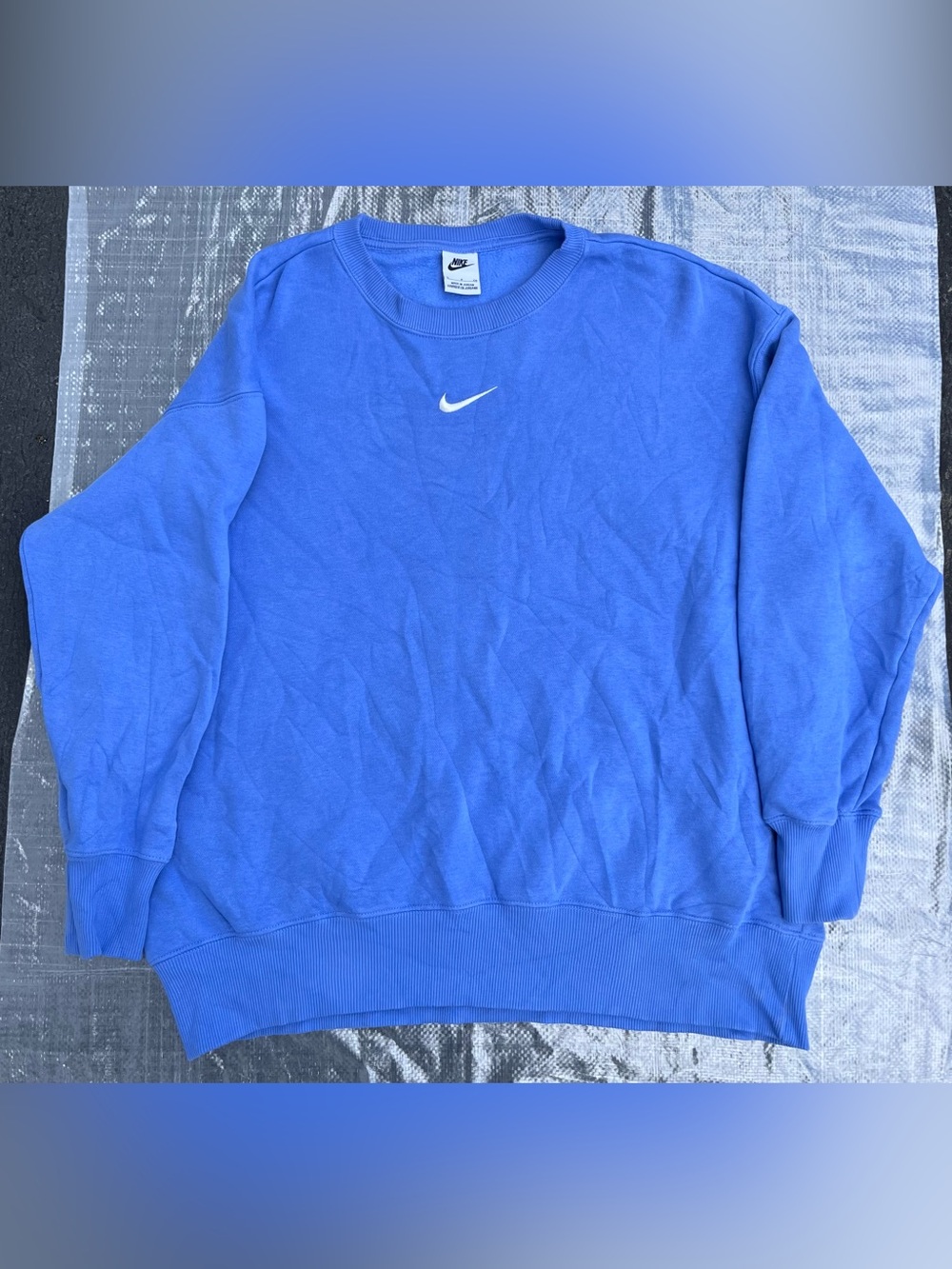 Nike Men’s Royal Blue Crewneck Sweatshirt Sz small o/s
